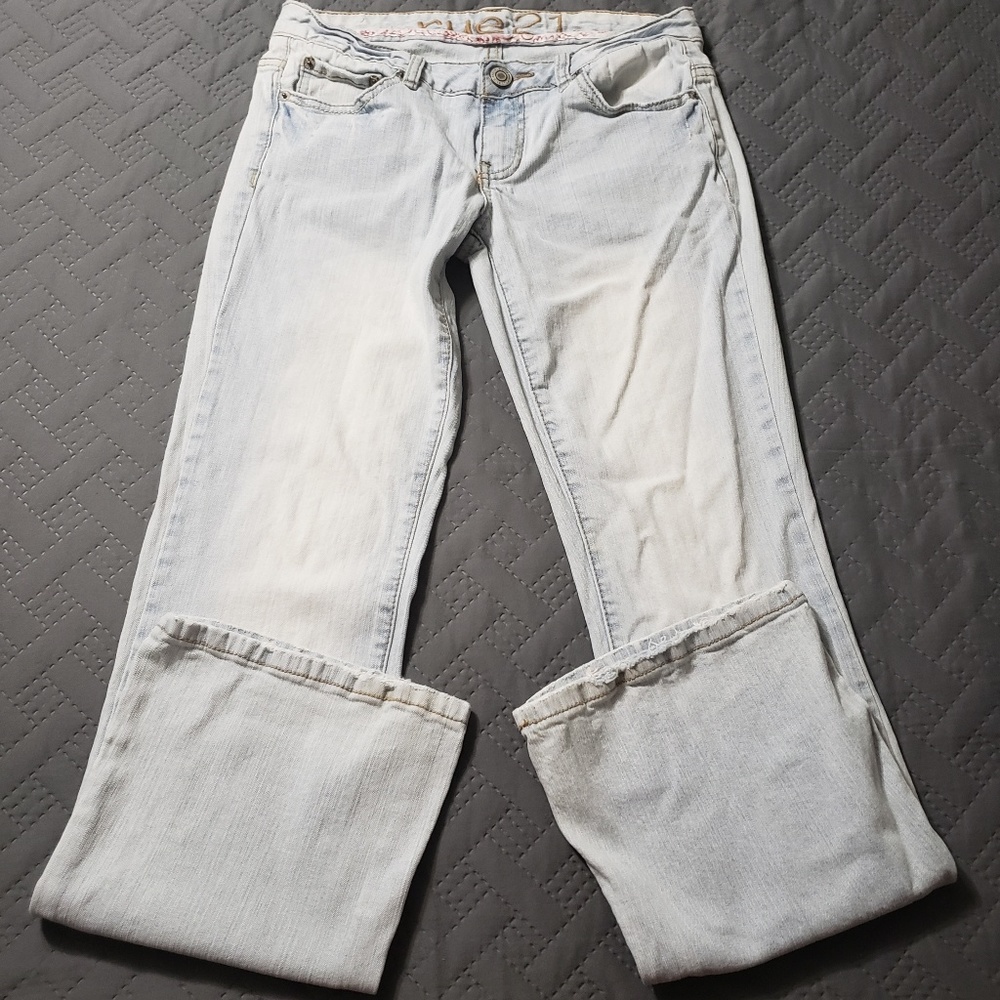 Rue 21 light denim jeans